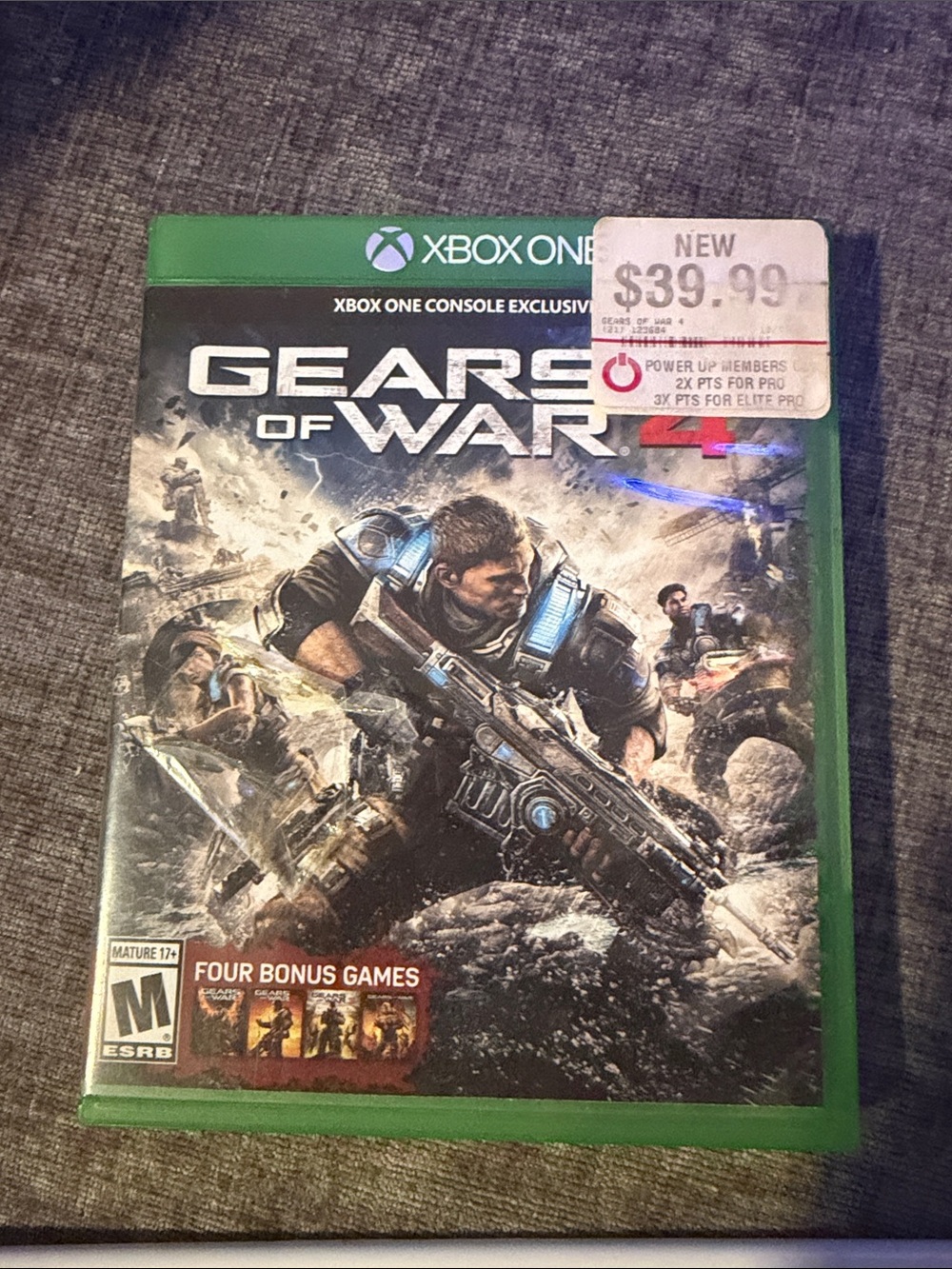 Gears‎ of War 4 Xbox One Game